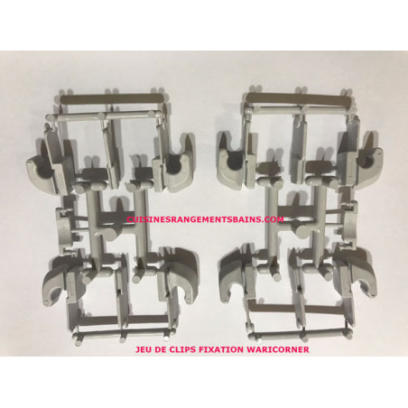 Jeu De 8 Clips Pour Waricorner - Ref. VS44007377